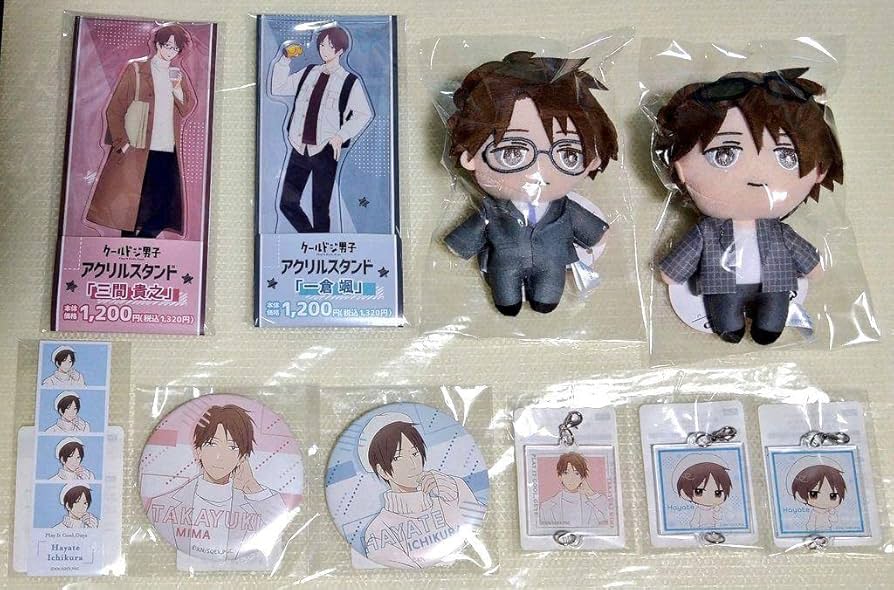 クールドジ男子 カフェ コースター 一倉 二見 三間 四季 五十嵐